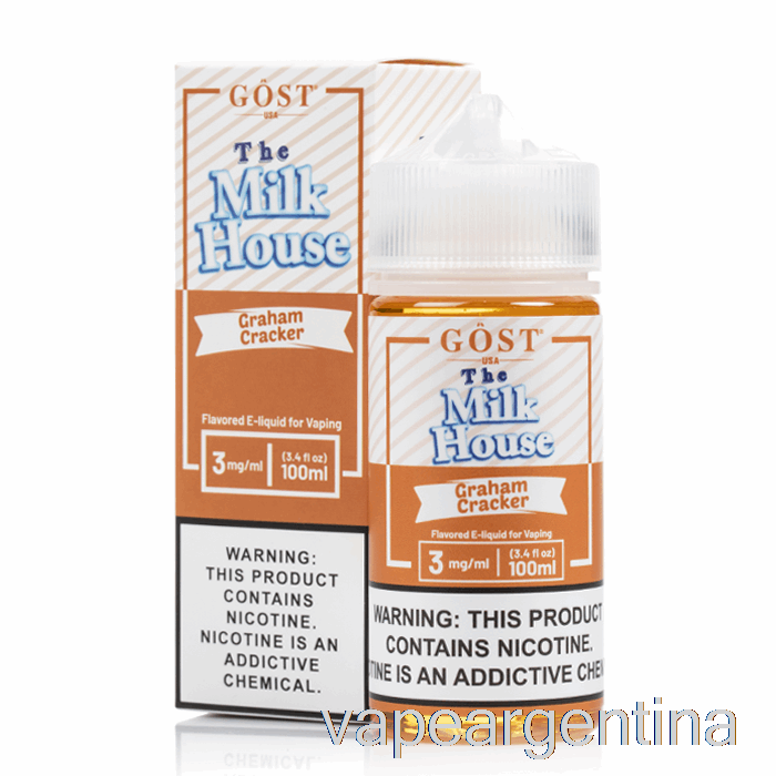 Galleta Graham - La Casa De La Leche - Gost Vapor - 100ml 0mg Vape Argentina